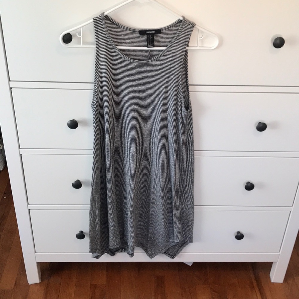 Forever 21 stripped dress